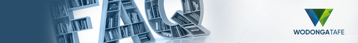 Wodonga Institute of TAFE: Ask a Question banner